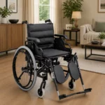 Deluxe Wheelchair with Elevating Legrests Lifestyle