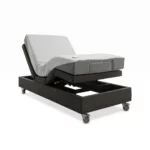Avante Smart Flex electric adjustable bed with the back and foot sections raised