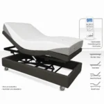 Avante Smart Flex 3 Bed and remote showing icons of adjustable features