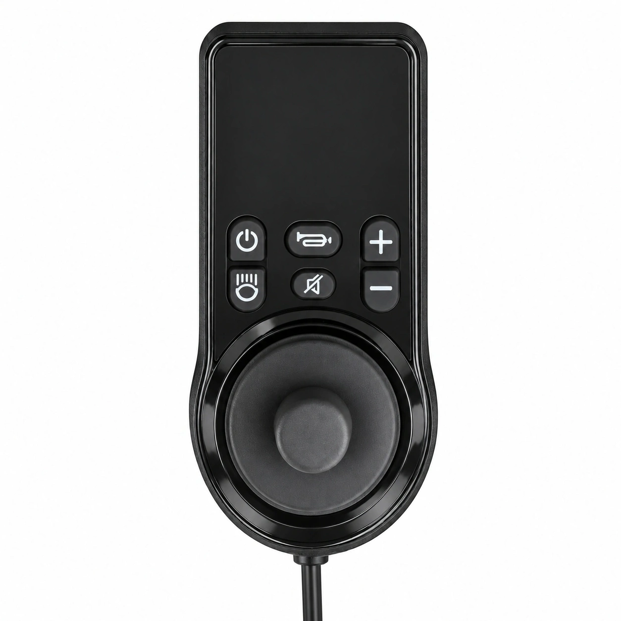 explorer-smartchair-joystick-controller-top-view Explorer and SmartChair joystick controller seen from above