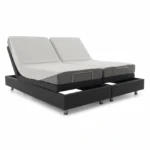 Avante Smart Flex 2 King adjustable bed in Slate with both heads raised