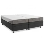Avante Smart Flex 2 King adjustable bed in Slate, lying flat