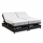 Avante Smart Flex 3 King adjustable bed in Slate with both heads raised