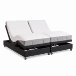 Avante Smart Flex 3 King adjustable bed in Slate with heads and feet raised